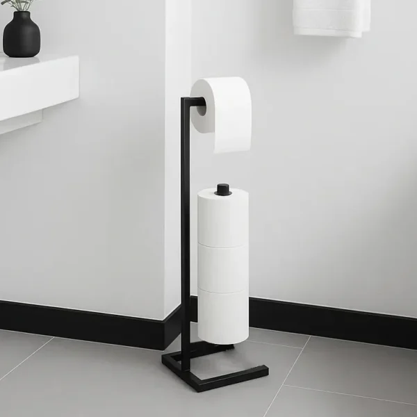 stojak uchwyt na papier toaletowy do łaźienki